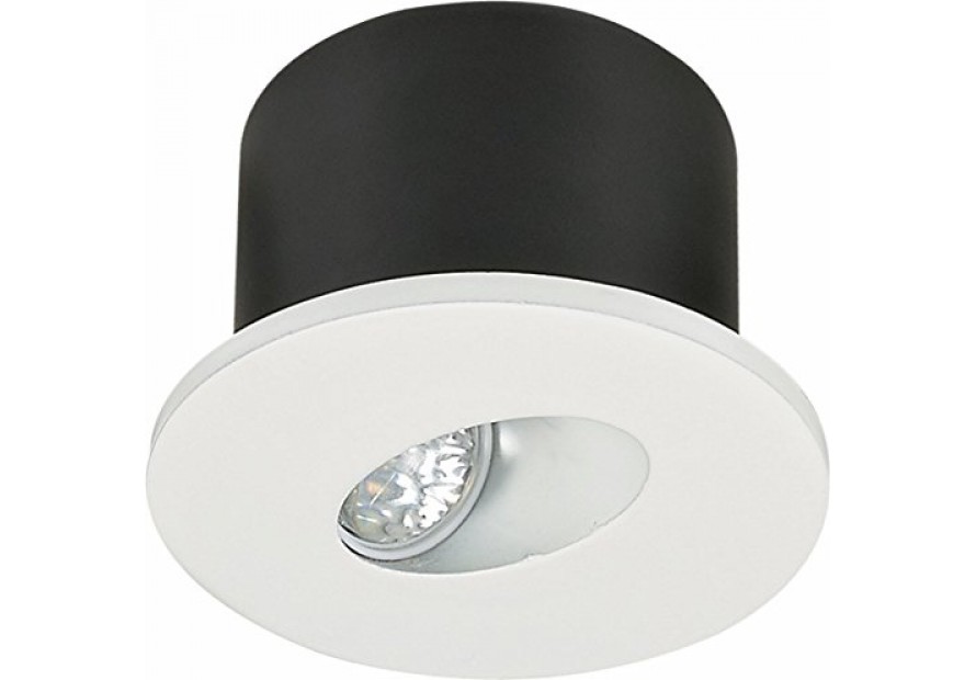 FARETTO LED 3W IP20 ROTONDO LUCE BIANCA NATURALE 4500K V-TAC VT-1109 1208 